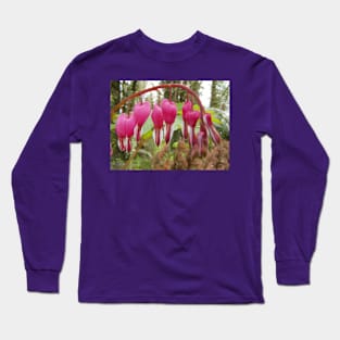 bleeding heart arch across the forest Long Sleeve T-Shirt